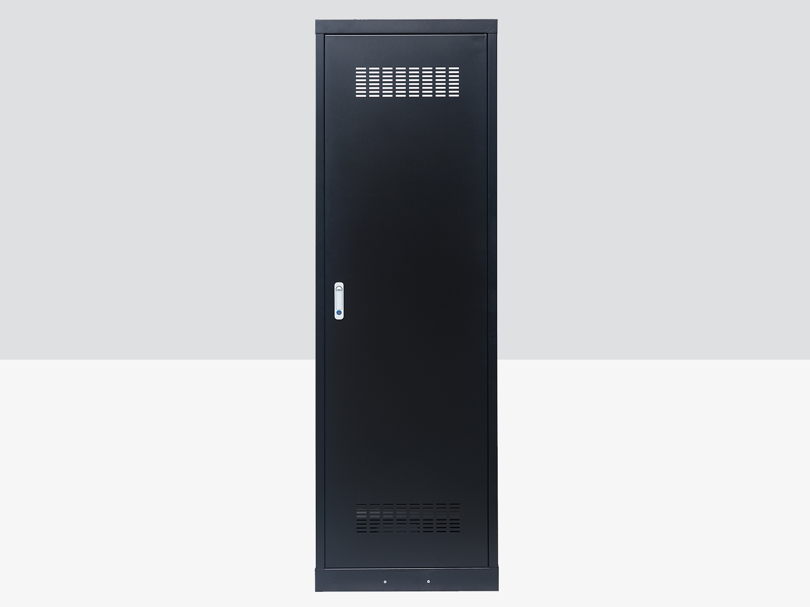 Electrostatic powder coating server cabinet - sheet metal laser cutting & welding by Dingyi factory