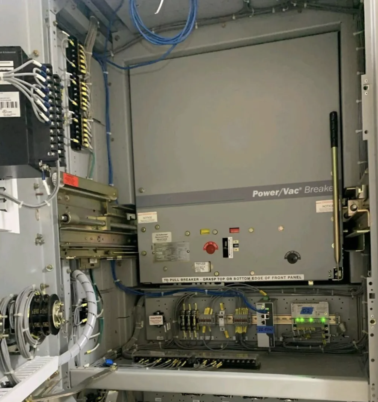 Interlock requirements for north American switch cabinets