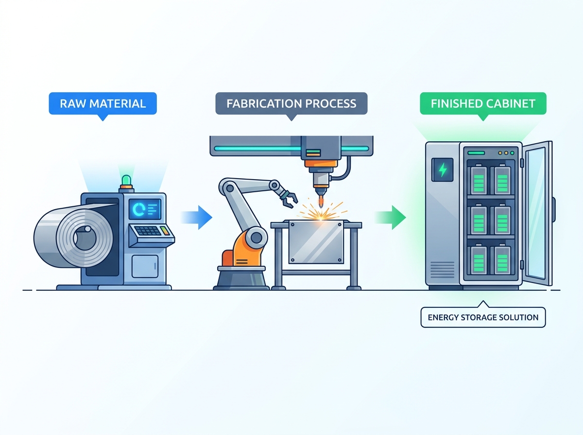 Sheet Metal Fabrication for Energy Storage Cabinets