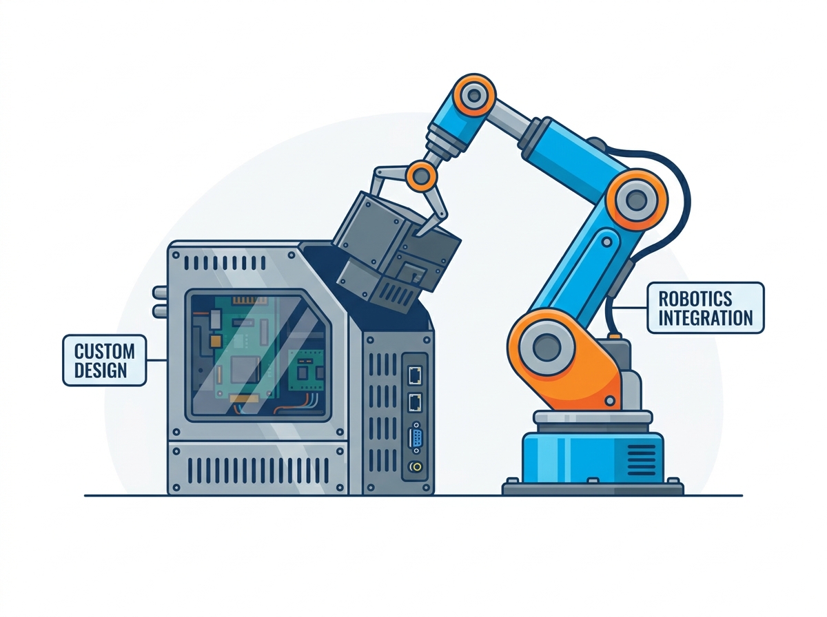 Custom Metal Enclosures for Robotics Industry
