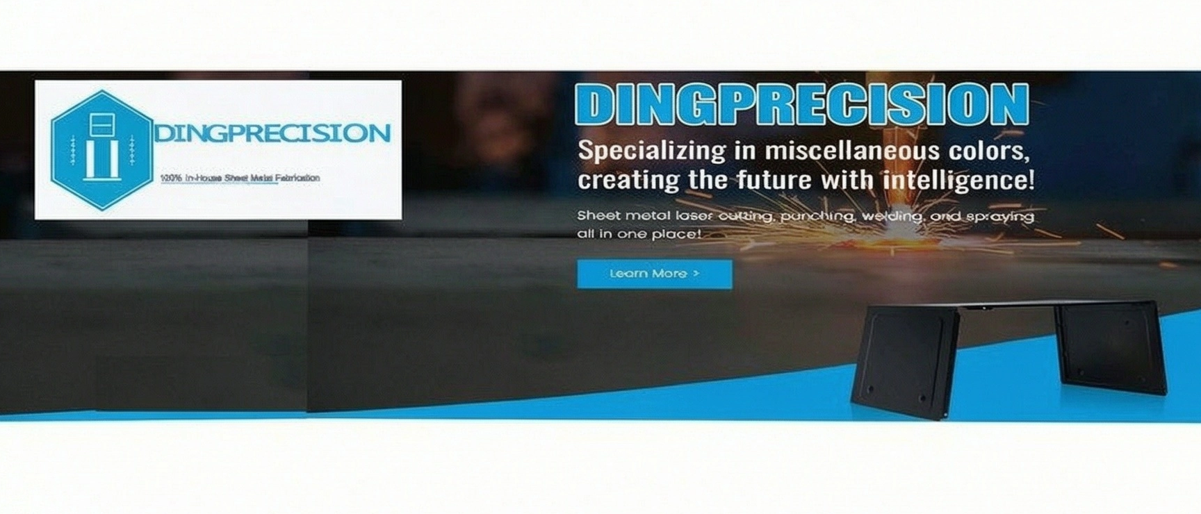 Black powder coating server rack enclosures - precision sheet metal laser cutting by DINGPRECISION